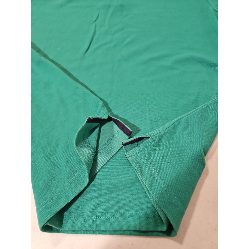 Ralph Lauren Polo Golf Shirt Mens Small Off Shore Logo VIntage Green T Shirt(452 - Picture 8 of 8